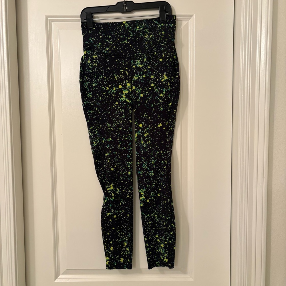 Lululemon Fast and Free Tights Sparks Fly Multi